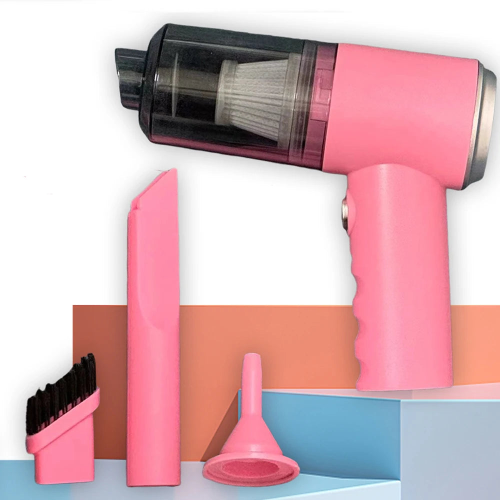 Portable USB Vacuum Cleaner – Car & Home 3-in-1