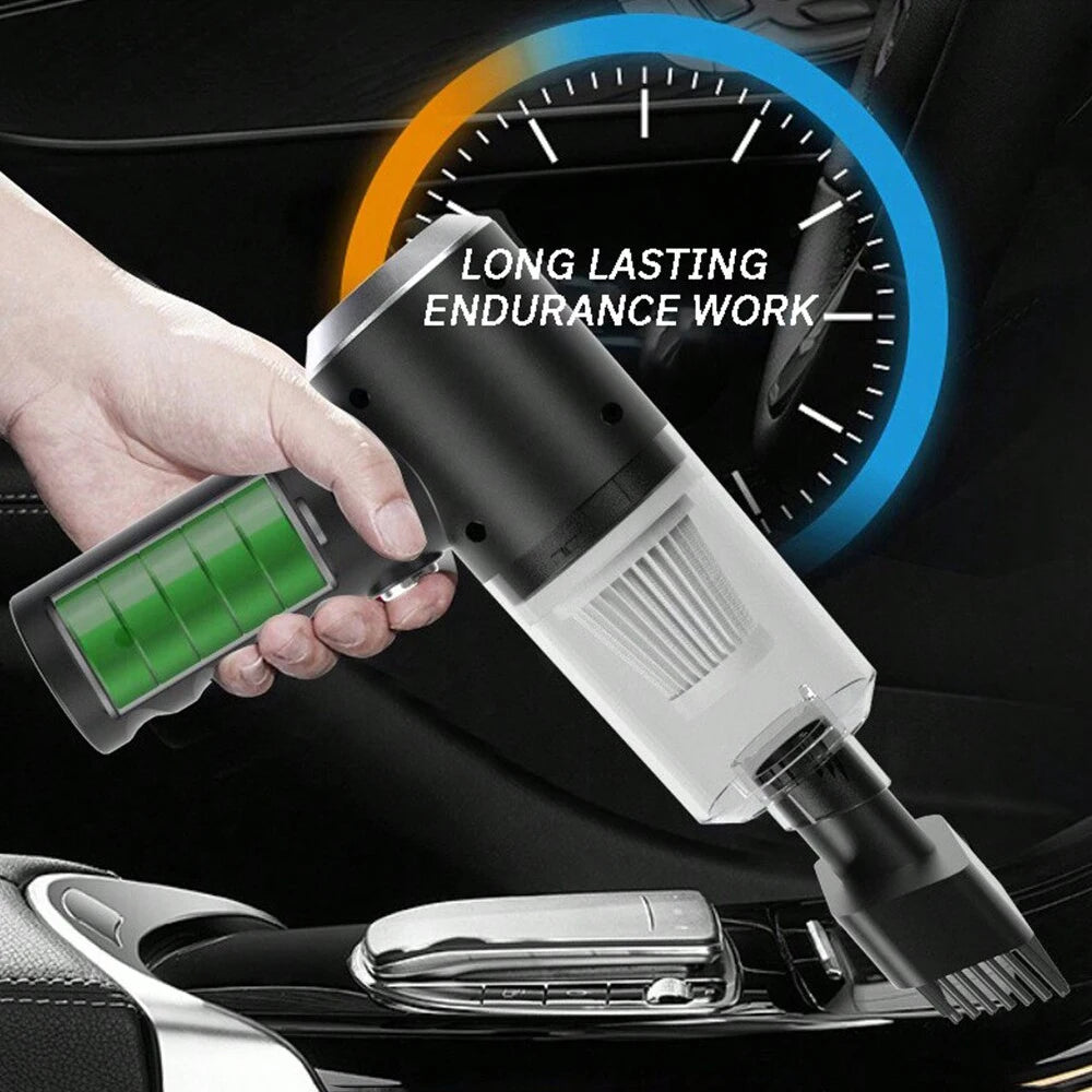 Portable USB Vacuum Cleaner – Car & Home 3-in-1