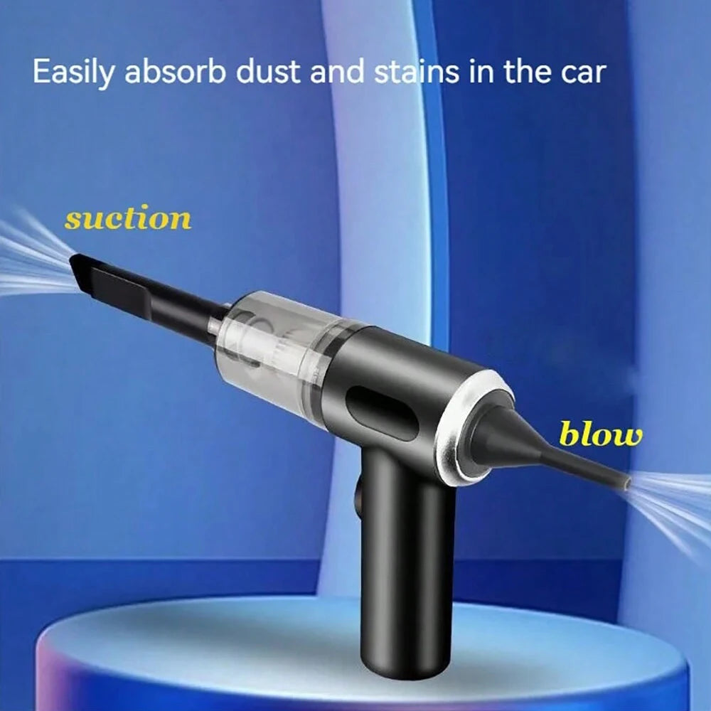 Portable USB Vacuum Cleaner – Car & Home 3-in-1
